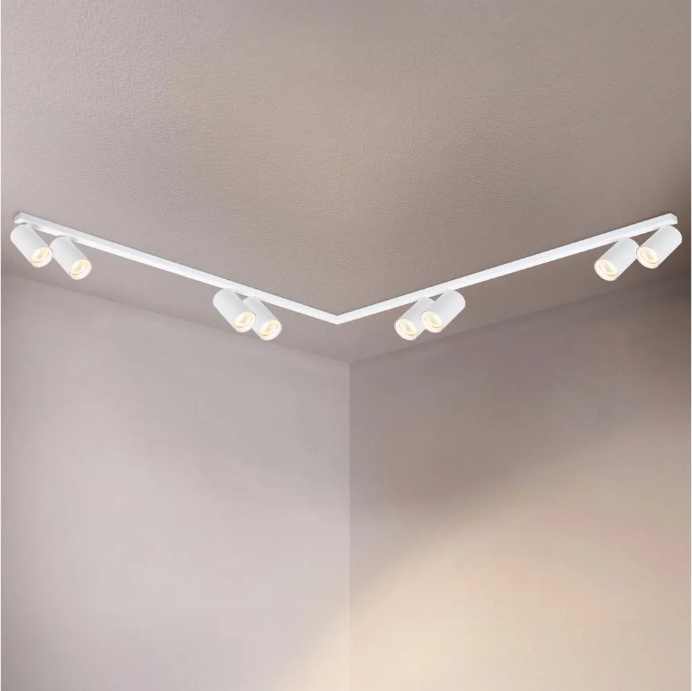 BRILAGI - Lampă spot SELE LONG 8xGU10/30W/230V albă