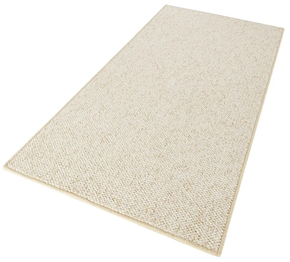 Covor tip traversă crem 80x200 cm Wolly – BT Carpet