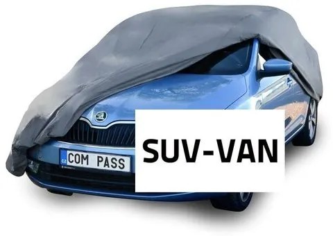 Prelată de protecție Compass FULL SUV-VAN 100% WATERPROOF, 515 x 195 x 142 cm