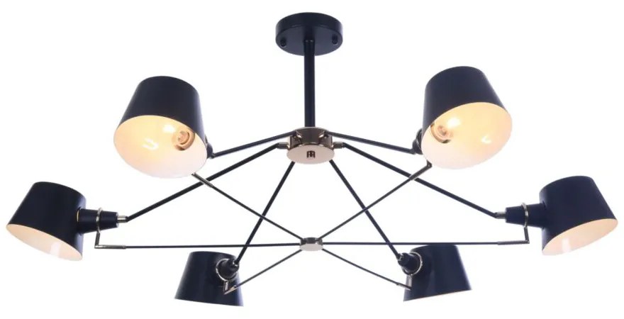 Candelabru Abigail Maytoni E14, Negru, MOD134PL-06B, Germania