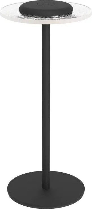 Eglo 75883 - Lampă de masă LED TREPELLA RGBW, reglabilă, reîncărcabilă, cu control tactil, LED/5V, 2000 mAh, neagră