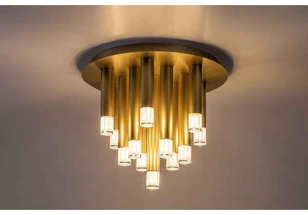 Rabalux 71355 - Plafonieră RAMIRA 13xG9/5W/230V aurie