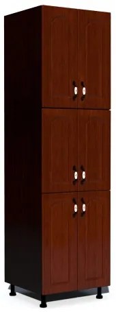 Soldat 60 cu 6 usi Zebra MDF mustata cedru