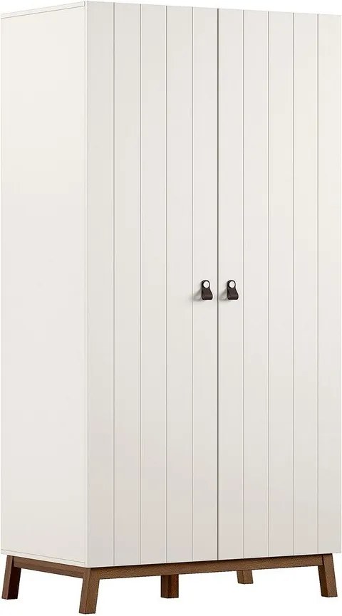 Șifonier de copii bej 99x196x58 cm Sezane – Vipack