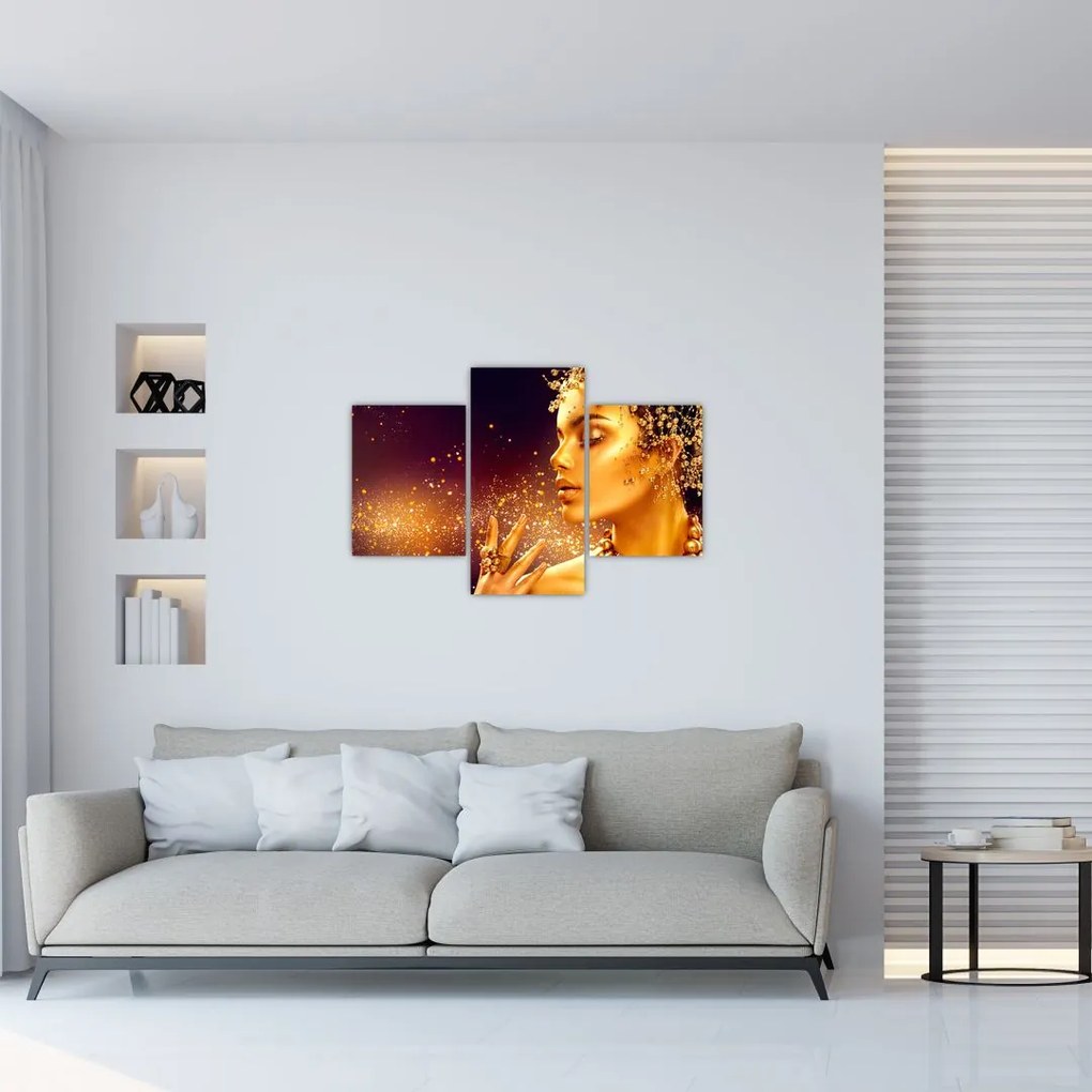 Tablou - Regina de aur (90x60 cm)