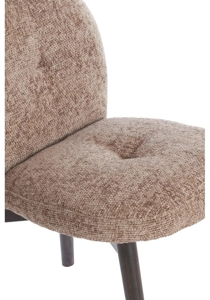 Set de scaune de sufragerie maro 2 buc. tapițat Sinosa – Light &amp; Living