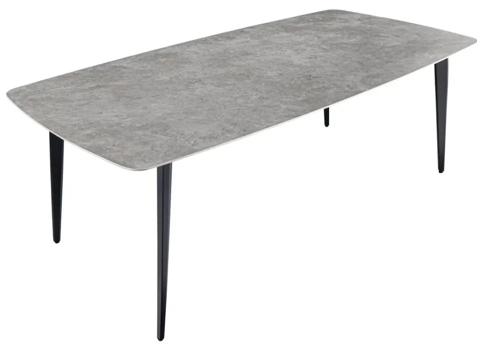 Masa dining design modern Milano gri 180x90cm