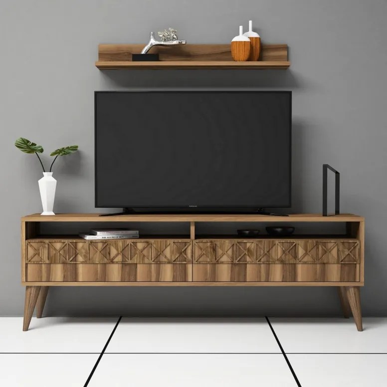 Comoda TV Line - Walnut