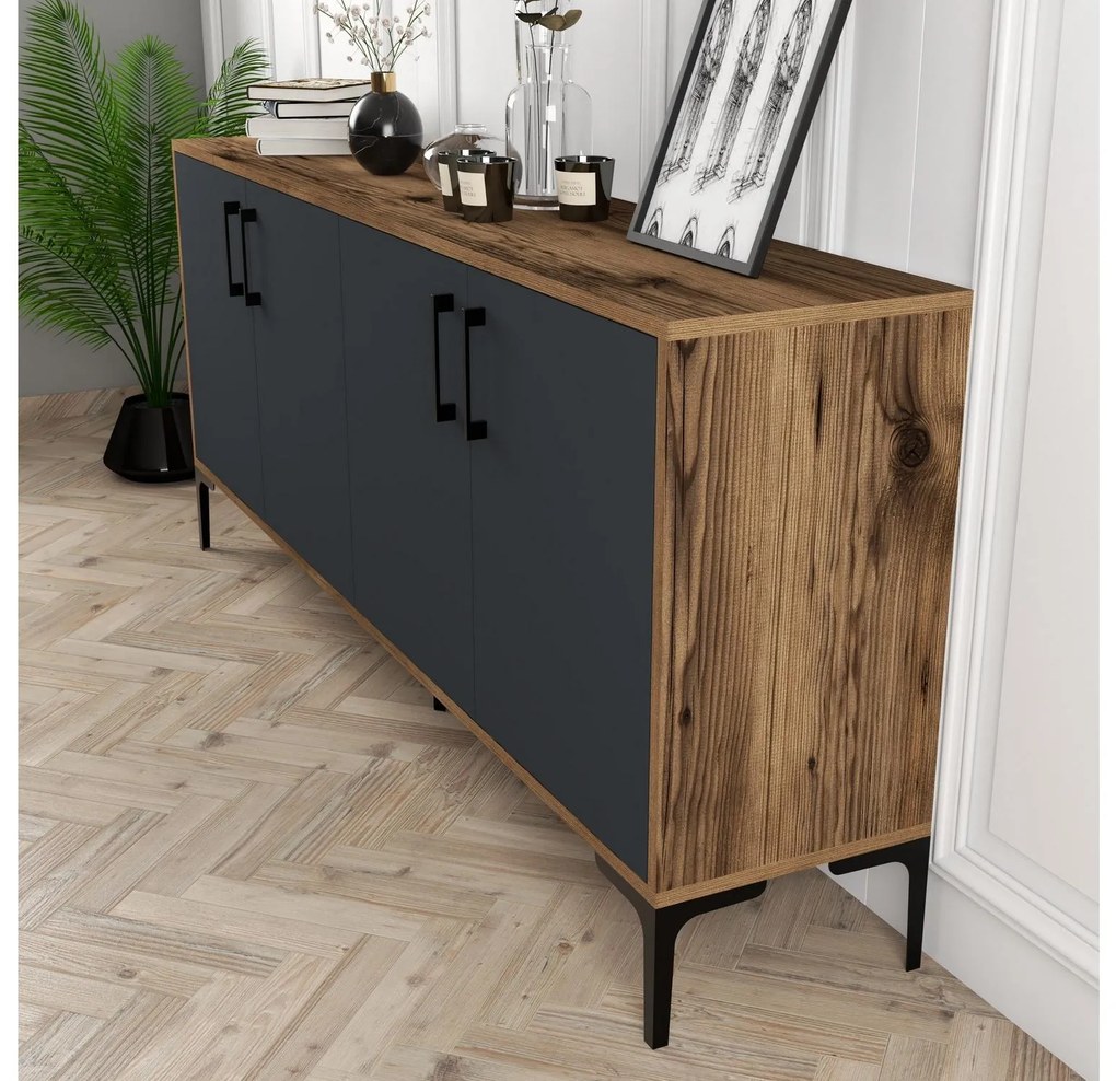 Dulap Kloe (Nuc + antracit). 1088452