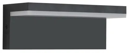 Brilagi - Aplică de perete LED pentru exterior TESSI LED/10W/230V neagră IP54