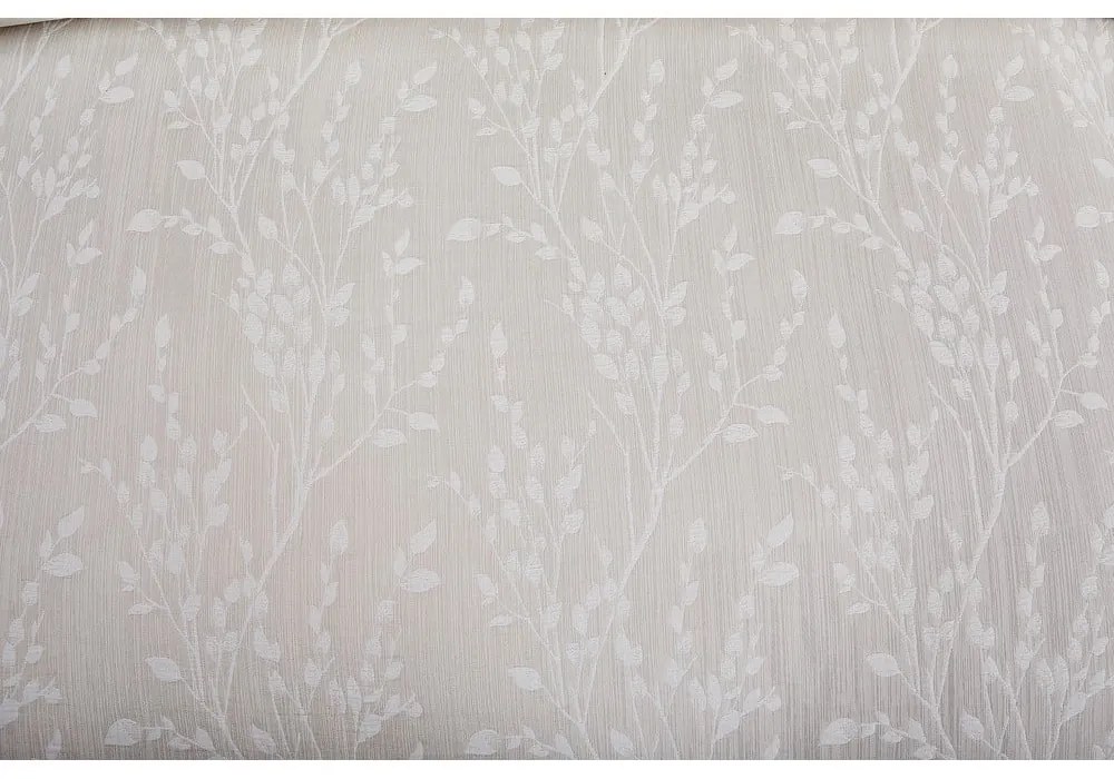 Lenjerie de pat bej din jacquard pentru pat de o persoană 140x200 cm Boston – My House