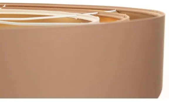 Lustr TRINITI 1xE27/60W/230V bej/zl ațâțat pe cablu