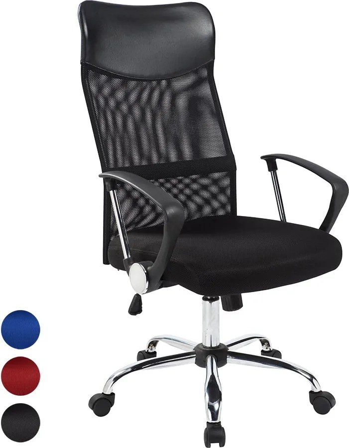 Scaun de birou ergonomic cu spatar inalt, in 3 culori
