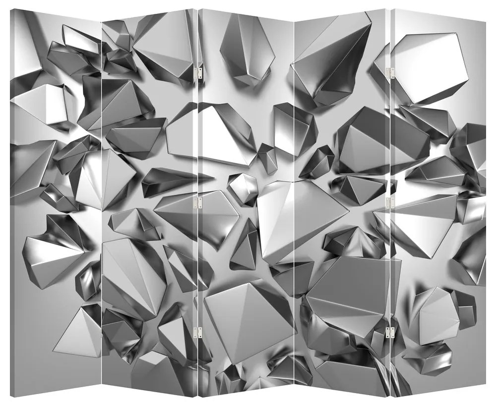 Paravan - Abstracție 3D (210x170 cm)