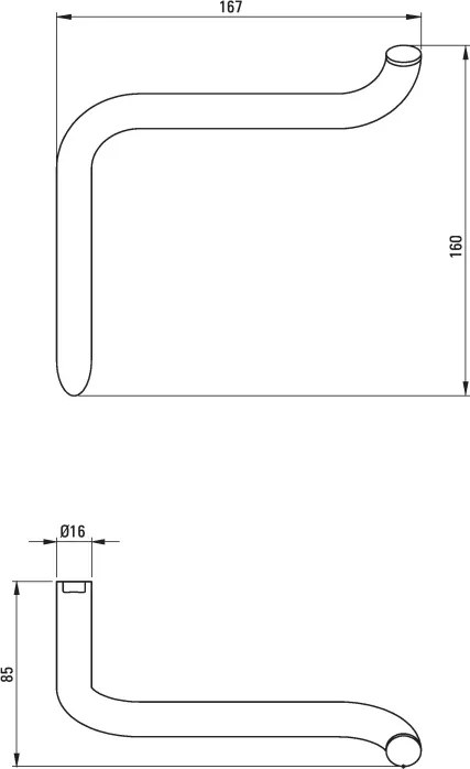 Silia Suport pentru hârtie igienică, montare pe perete Finisaj: Oțel periat ADI_F211