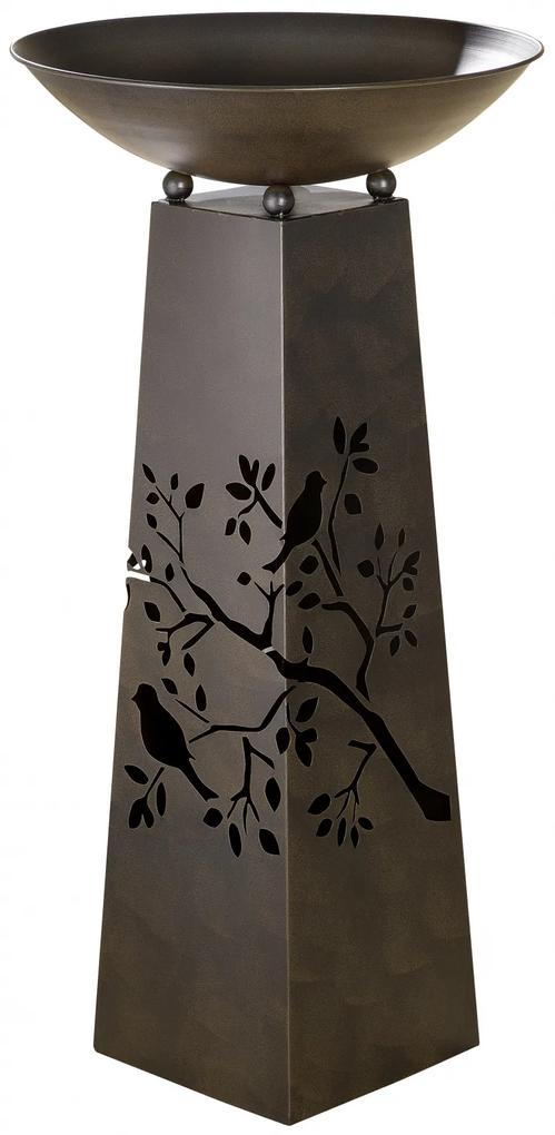 Suport flori BIRD TWIG, metal, 102x50 cm