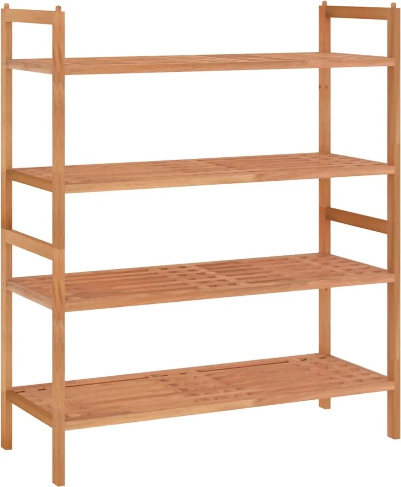 vidaXL Suporturi de pantofi, 2 buc., 69x27x41 cm, lemn masiv de nuc