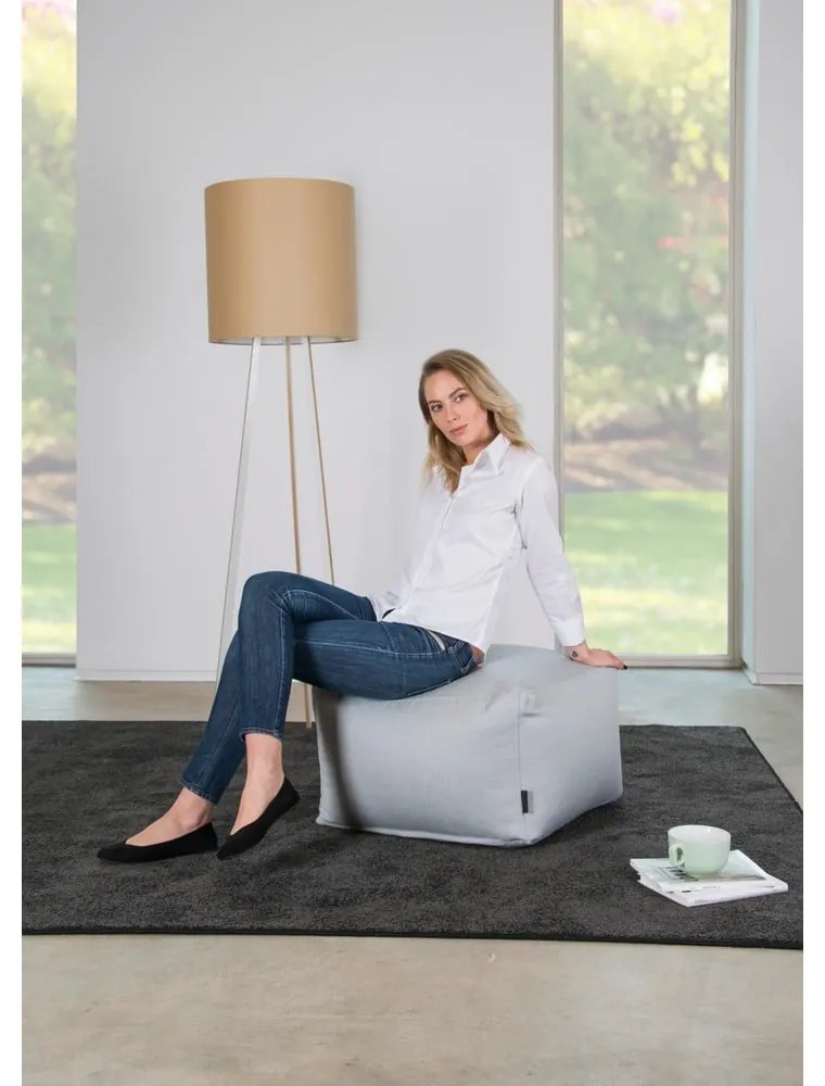 Fotoliu bean bag verde Softbox MooG – SLOWDOWN