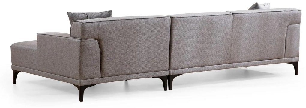 Canapea de colț Petra R Corner - Light Grey