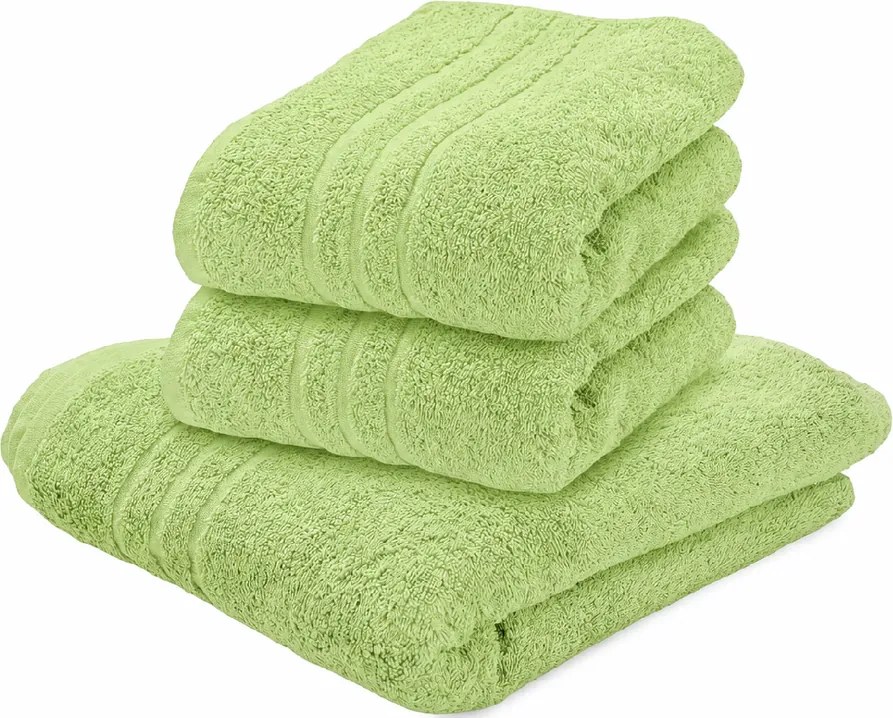 Prosop CLASSIC COLOR 50 x 100 cm verde, 100% bumbac