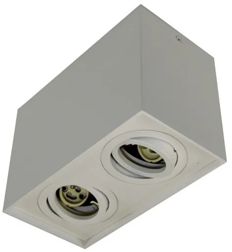 Lampă spot SIROCO 2xGU10/30W/230V alb