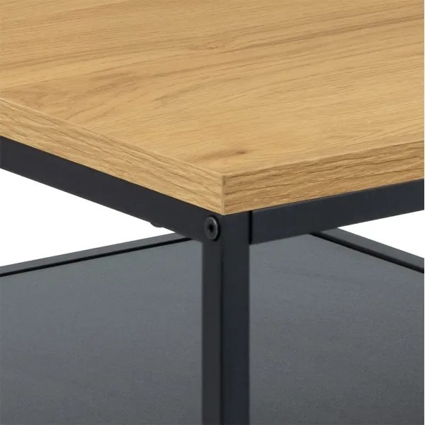 Masă de cafea CORA stejar/negru