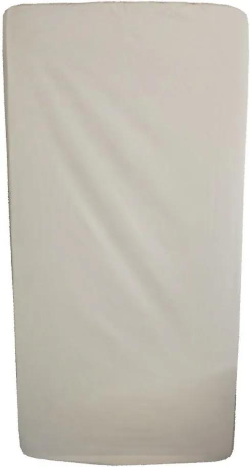 Cearceaf alb cu elastic pentru saltea 60 x 85 cm