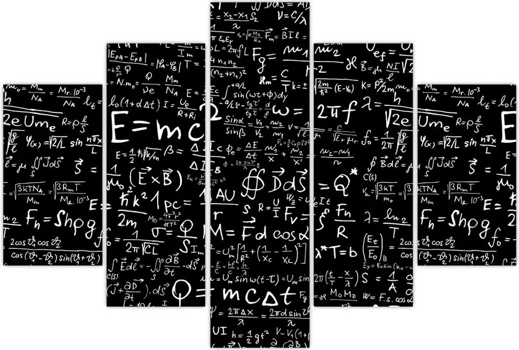 Tablou - Matematică (150x105 cm)