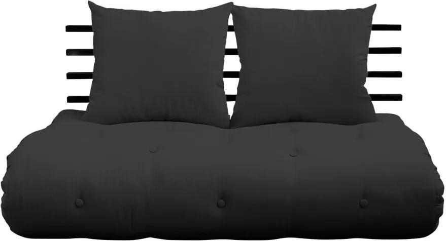 Canapea extensibilă Karup Design Shin Sano Black/Dark Grey