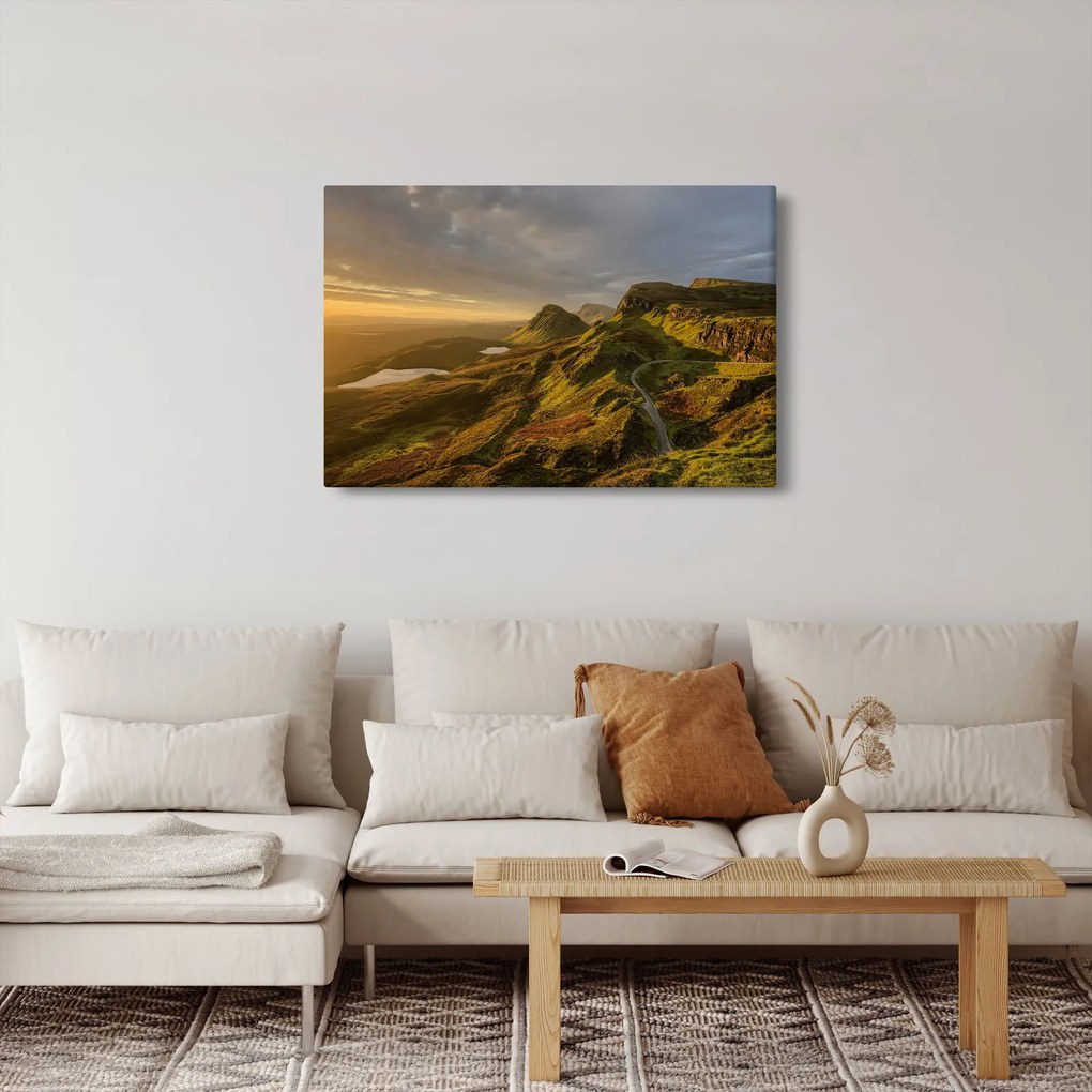 Tablou cu munți (90x60 cm)