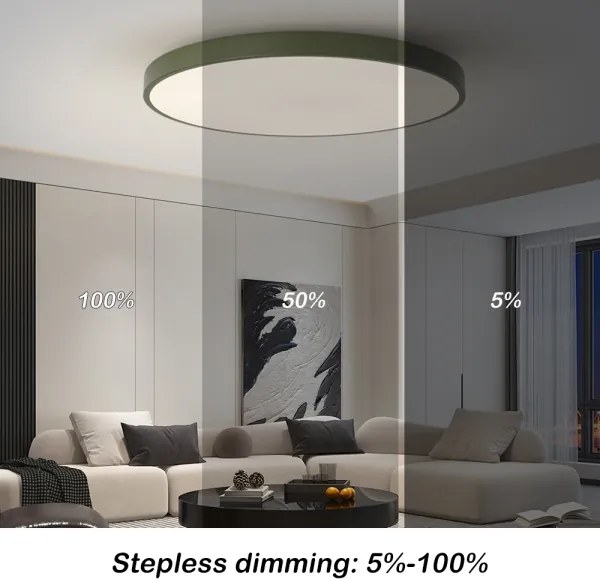 Brilagi-LED Lampă LED reglabilă SMART pentru piscină, 128 W, 230 V, 100 cm, Wi-Fi Tuya + telecomandă, verde
