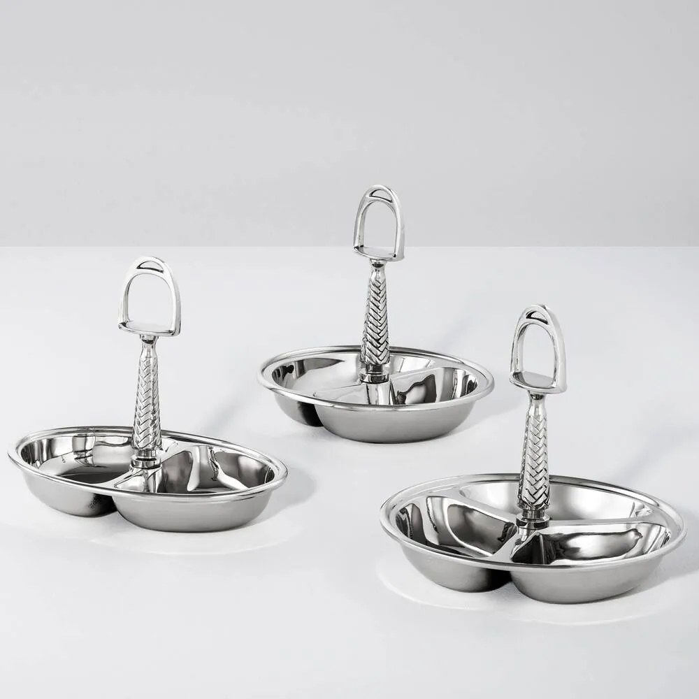 Bol cu 3 compartimente design elegant Wisard 107412 HZ