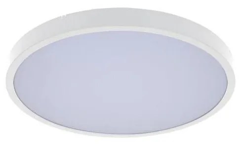 Plafonieră LED RGB dimabilă pentru baie Rabalux 71431 ALENZO 36W/230V IP44 Wi-Fi alb + telecomandă