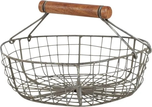Set 3 cosuri din metal, H12.5 cm, Cuisine