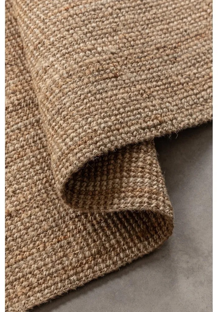 Covor în culoare naturală din iută 160x230 cm Bouclé – Hanse Home