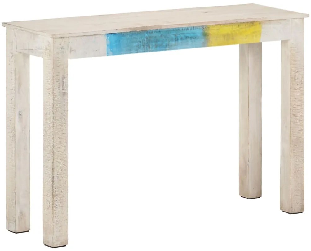 vidaXL Masă consolă, 115x35x77 cm, lemn de mango nefinisat