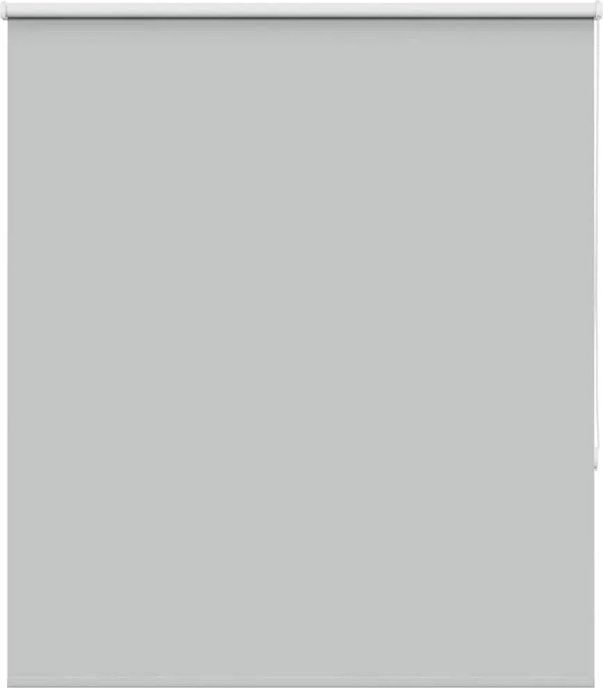 vidaXL Jaluzea cu role opace gri deschis Lățime material 126,6 cm