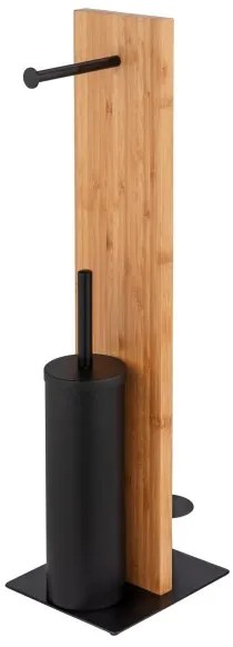 WENKO 25376100 - Set WC LESINA 18x69 cm maro/negru