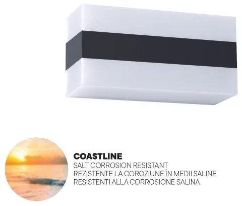 Aplică LED de exterior KODIAK LED/8W/230V IP65 albă Redo 90326