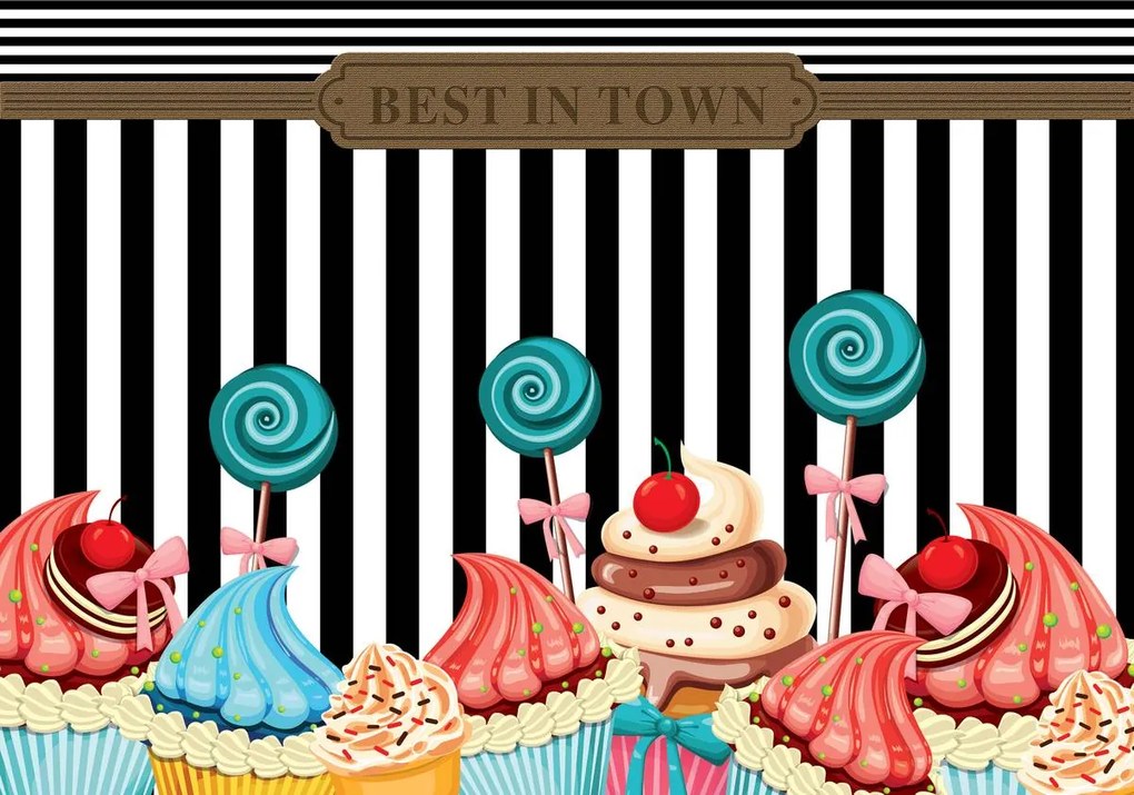 Fototapet - Cupacake (254x184 cm)