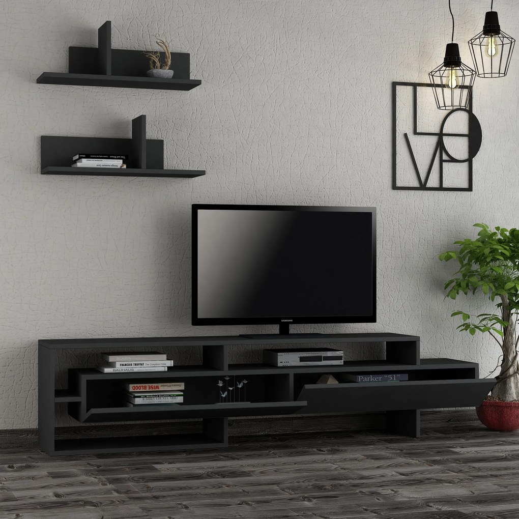 Mobilier living Gama (Antracit). 1071784
