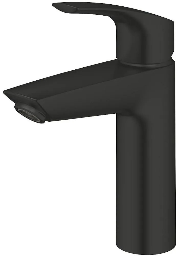 Baterie lavoar monocomanda Grohe Eurosmart fara ventil, marime M, negru mat