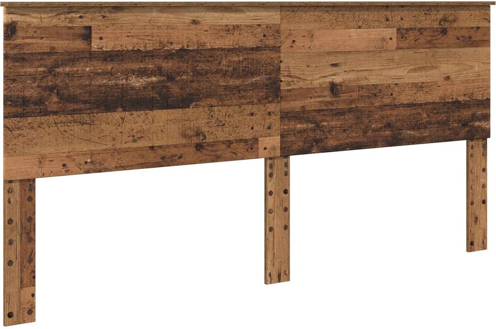 vidaXL Tăblie cap cu headboard Lemn Vechi 200 cm Lemn compozit