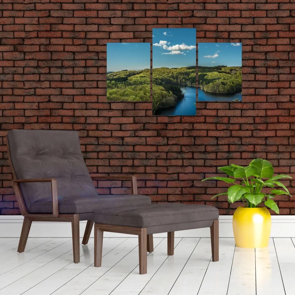 Tablou - Lac montan (90x60 cm)