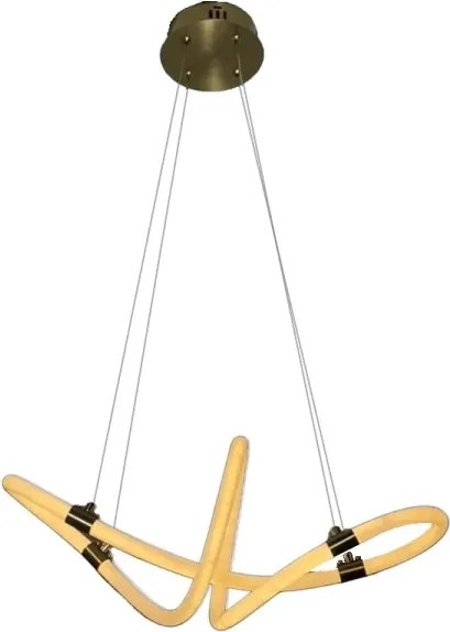 Lustră LED dimabilă pe cablu LED/25W/230V 3000-6500K + telecomandă