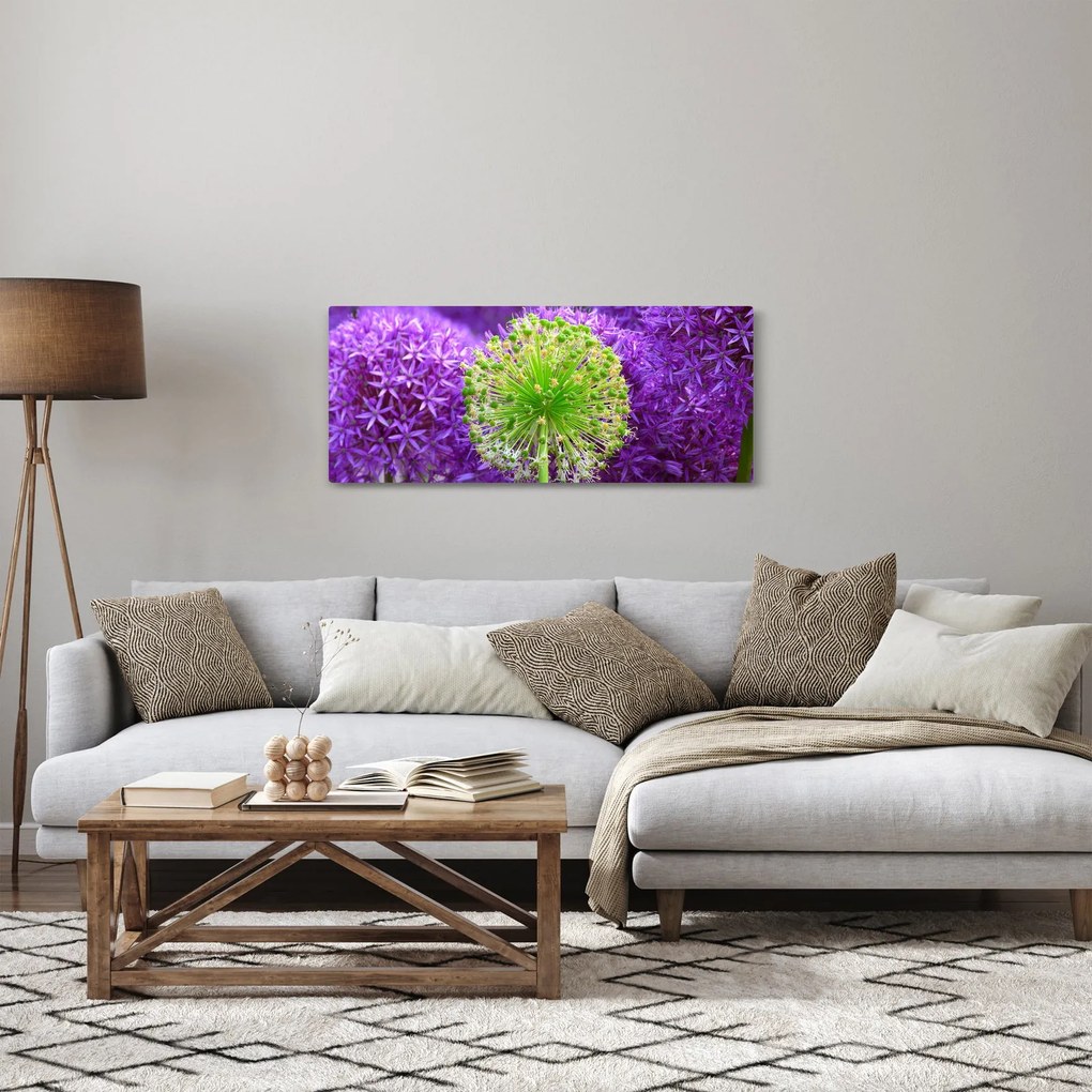 Tablou cu floare (120x50 cm)