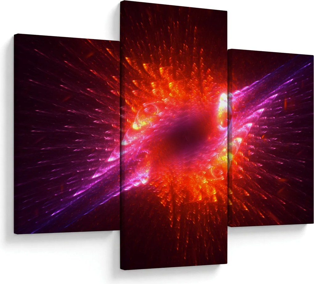 Tabloul modern abstract cu spini (90x60 cm)