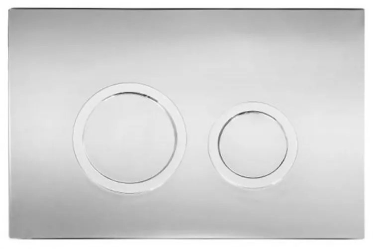 Rezervor de toaletă rotund cu buton rotund