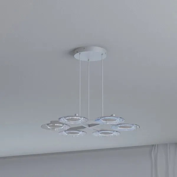 Corp de iluminat suspendat LED Philips 40972/48/16 VAGA 6xHighPower LED/2,5W/230V