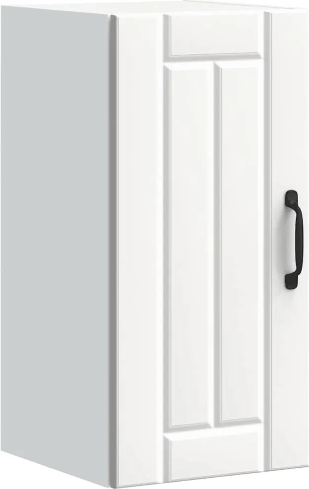 vidaXL Dulap de bucătărie „Lucca” lemn prelucrat alb